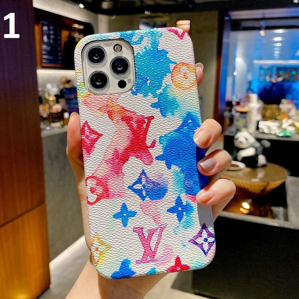 Tunde Store Colorful Louis Vuitton Cases for iPhone | iPhone 11-14 Covers