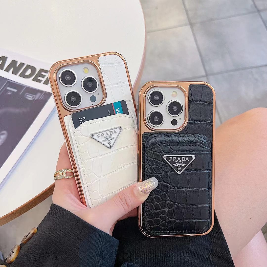 Tunde Store Colorful Prada Alligator iPhone Cover for iPhone 11 To iPhone 16