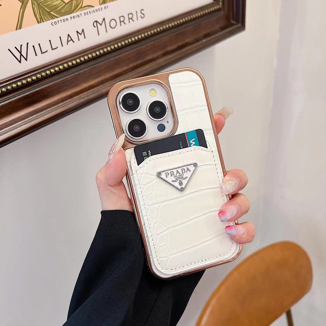 Tunde Store Colorful Prada Alligator iPhone Cover for iPhone 11 To iPhone 16