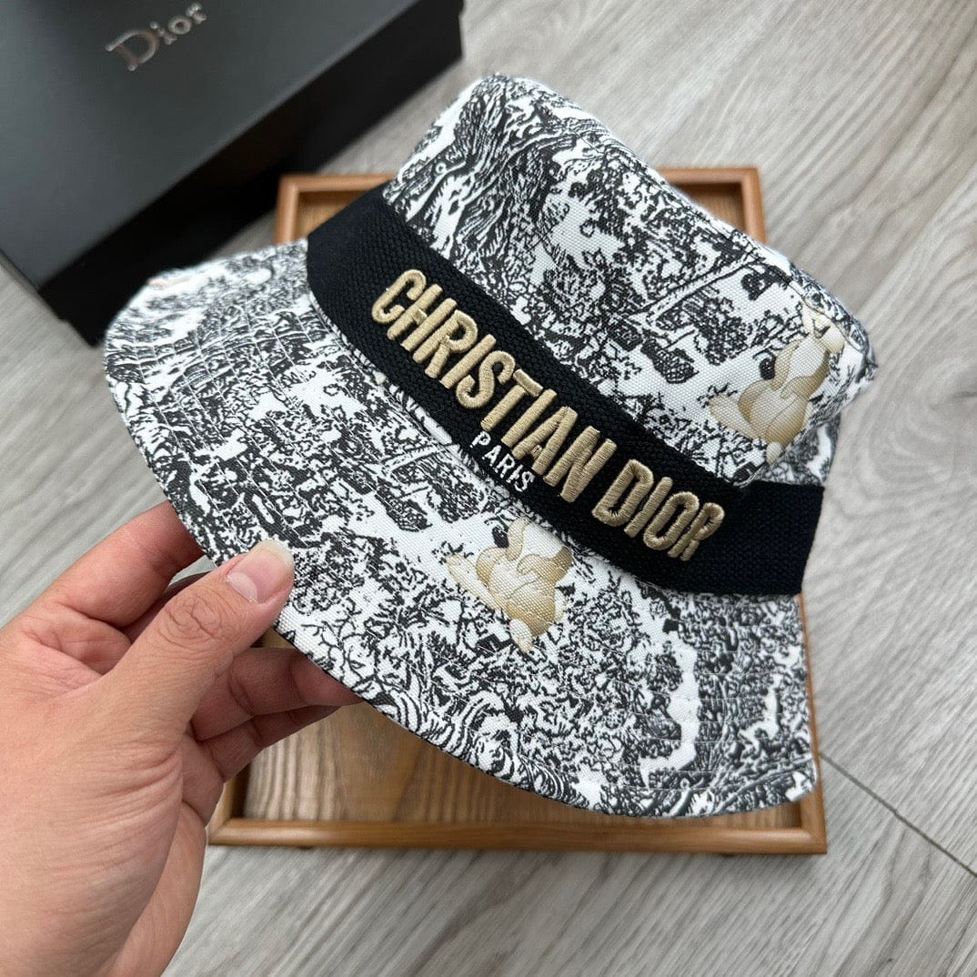 Tunde Store D-Oblique Small Brim Bucket Hat