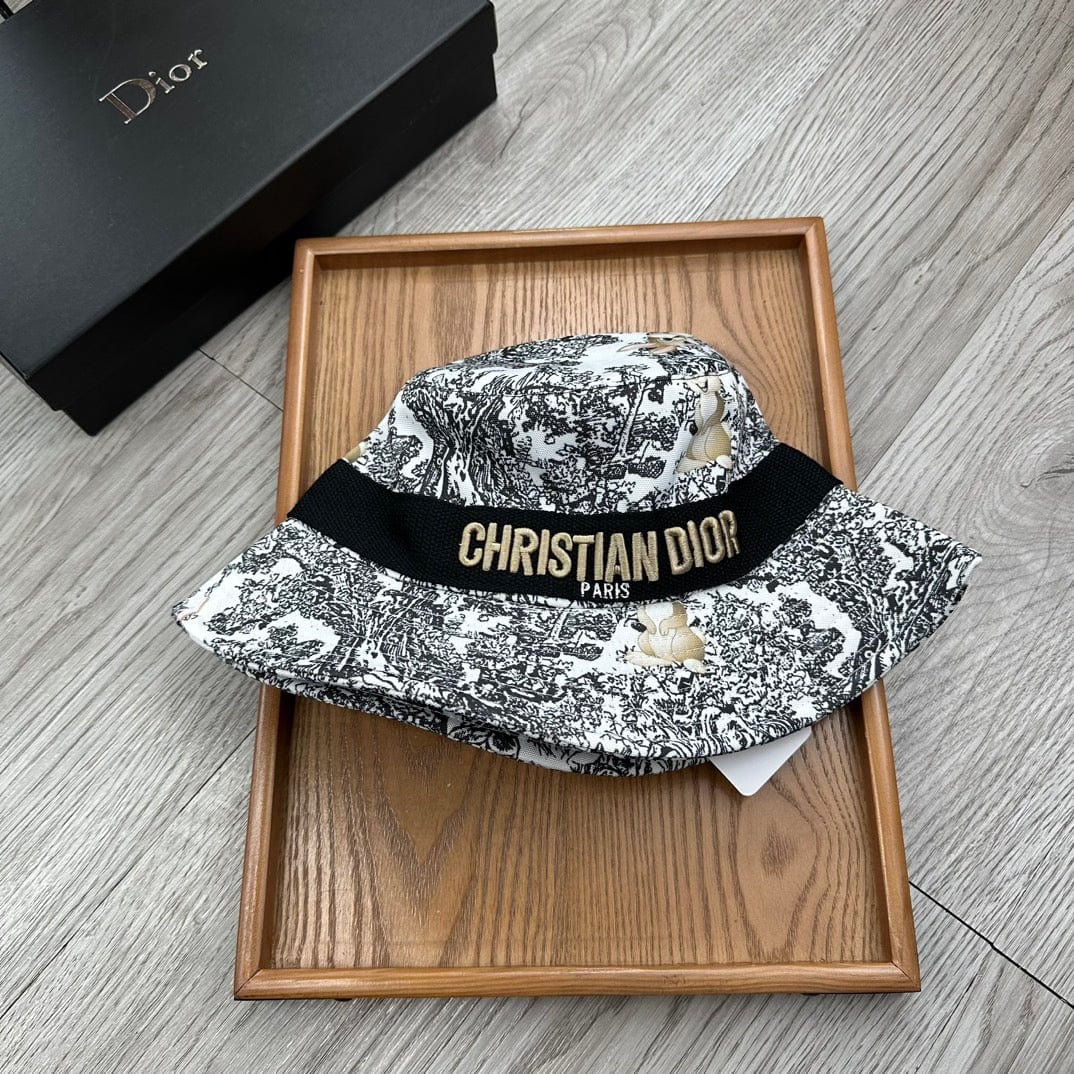 Tunde Store D-Oblique Small Brim Bucket Hat