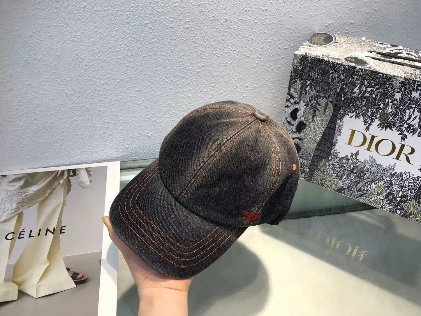 Tunde Store Dior Classic Cap Jeans Style