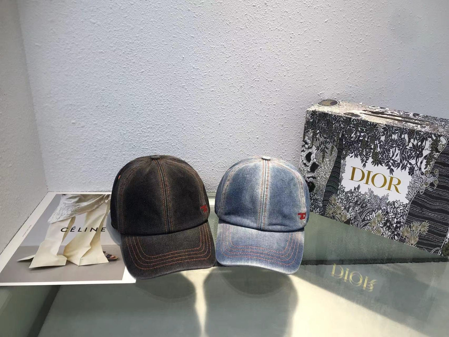 Tunde Store Dior Classic Cap Jeans Style