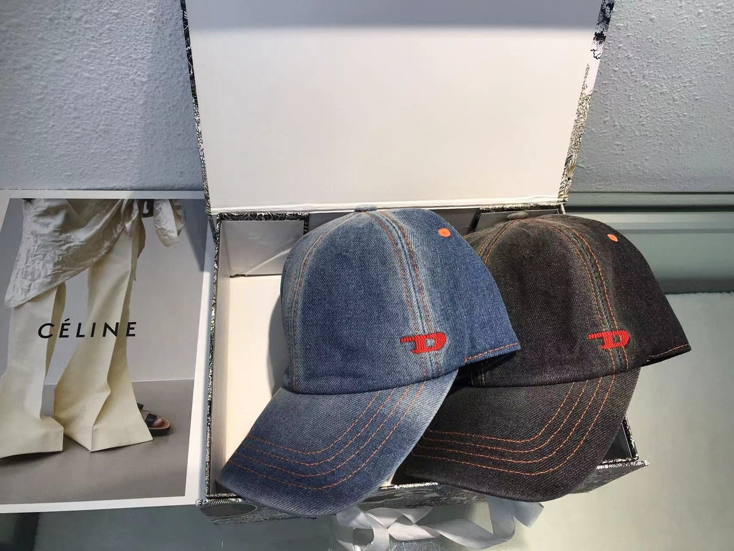 Tunde Store Dior Classic Cap Jeans Style