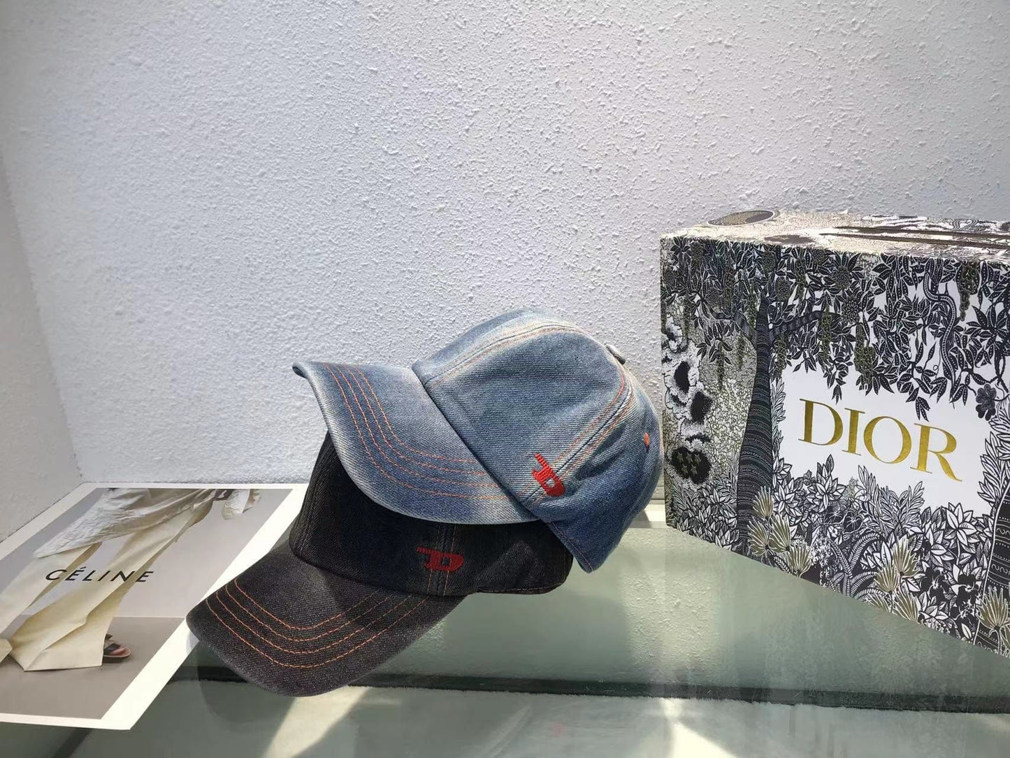 Tunde Store Dior Classic Cap Jeans Style