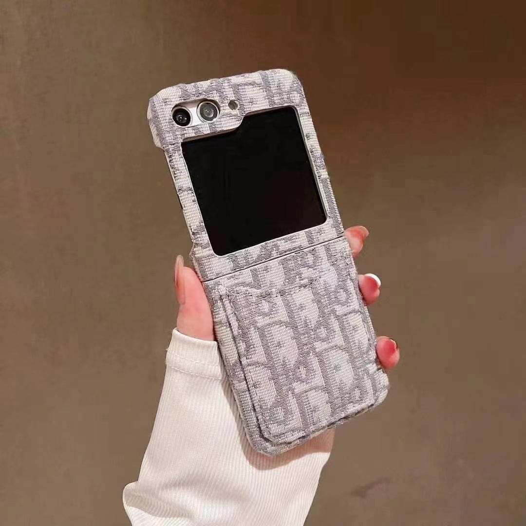 Tunde Store Dior-Inspired Samsung Z Flip Case – Available for Z Flip 3, 4, 5, and 6