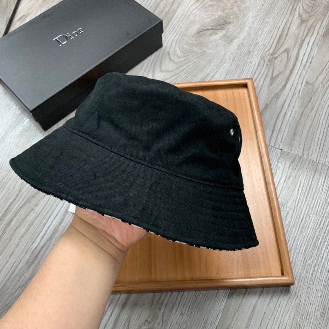 Tunde Store Dior Reversible Faces Bucket Hat