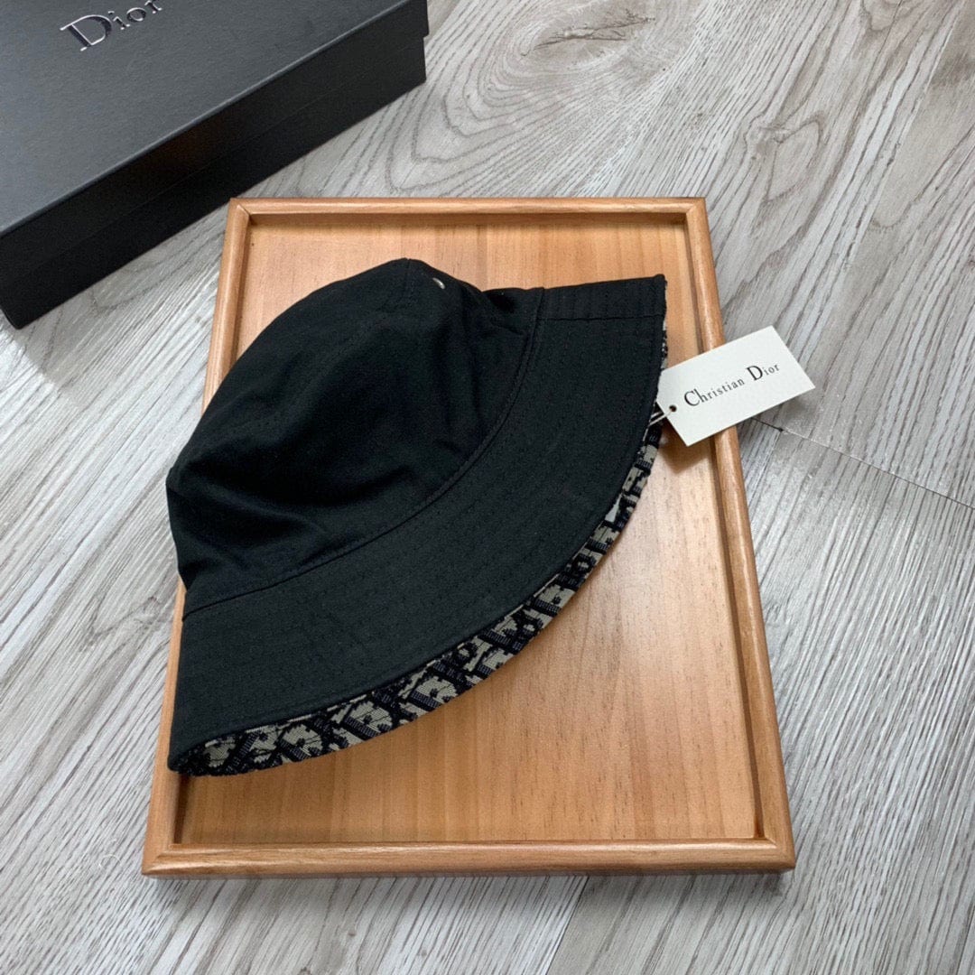 Tunde Store Dior Reversible Faces Bucket Hat