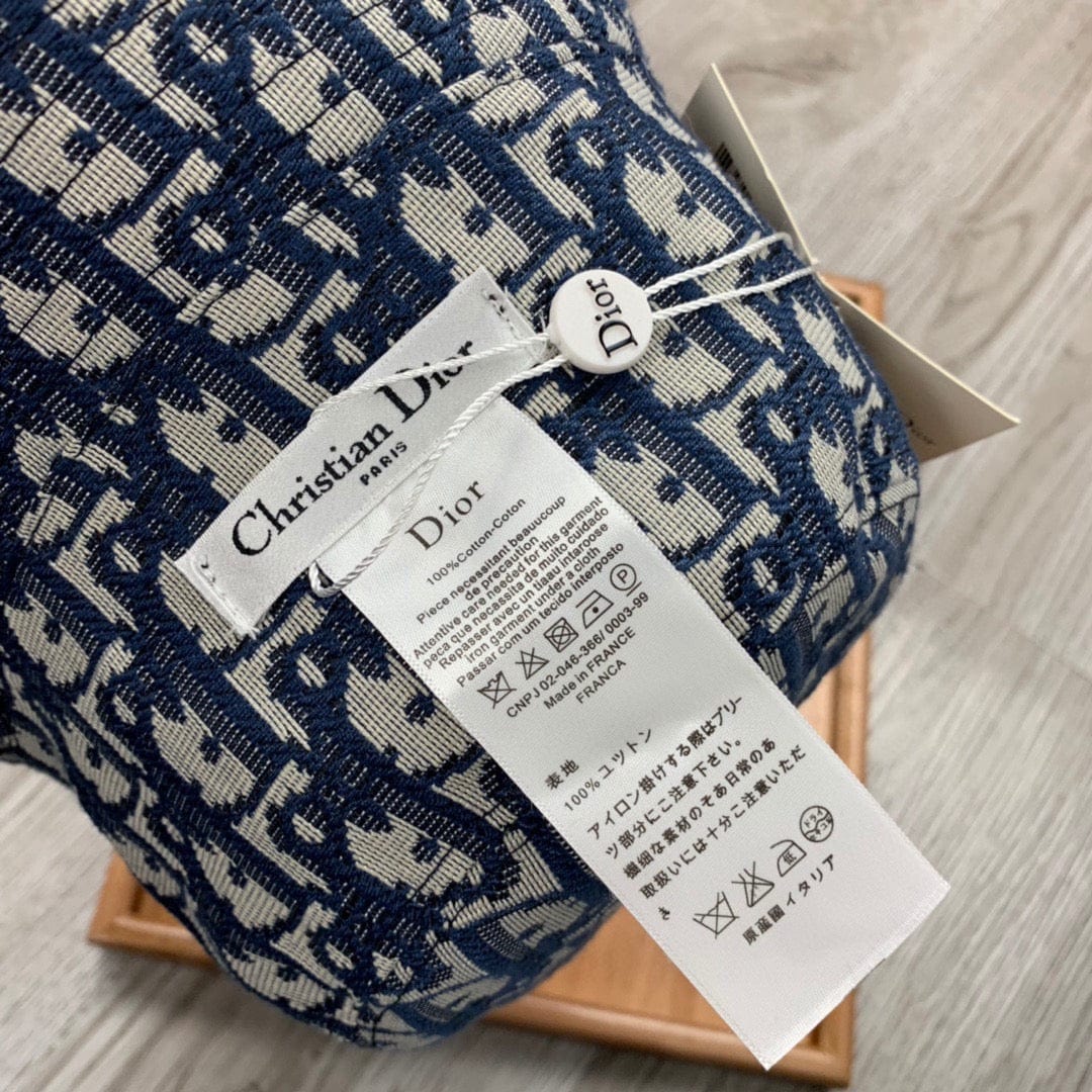 Tunde Store Dior Reversible Faces Bucket Hat