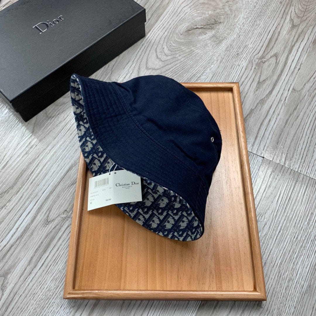 Tunde Store Dior Reversible Faces Bucket Hat