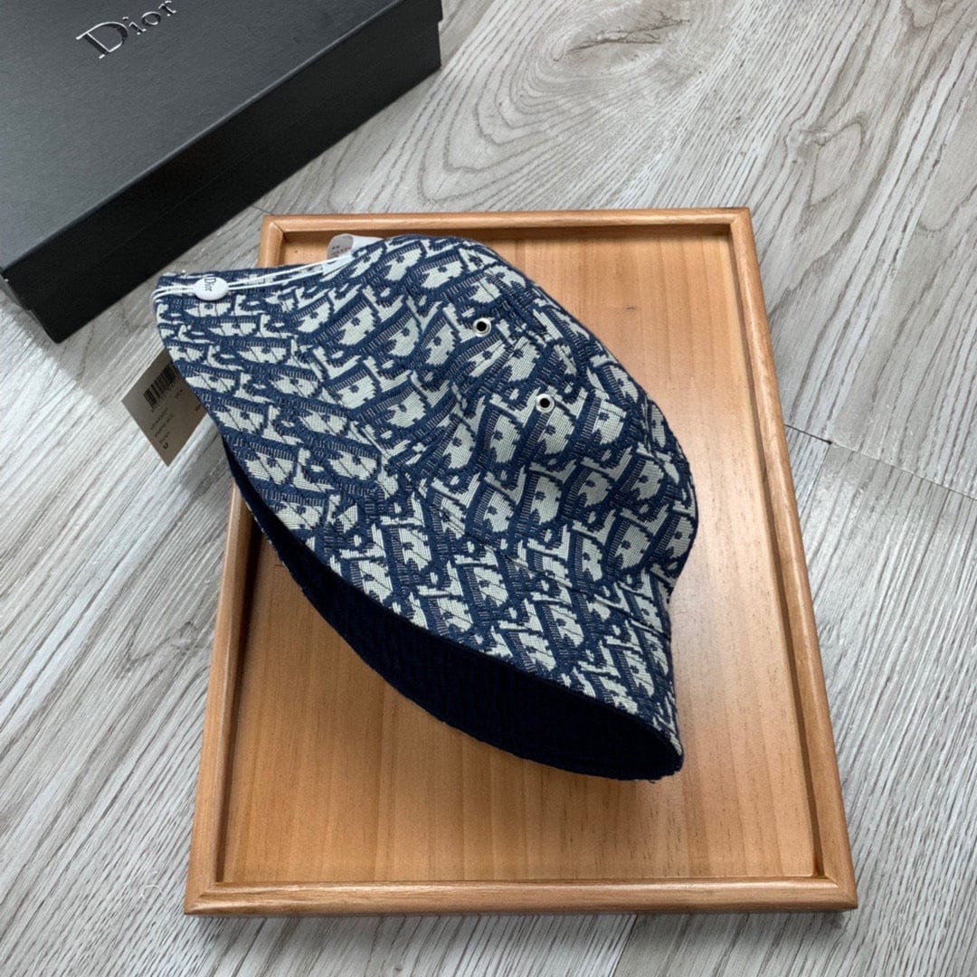Tunde Store Dior Reversible Faces Bucket Hat