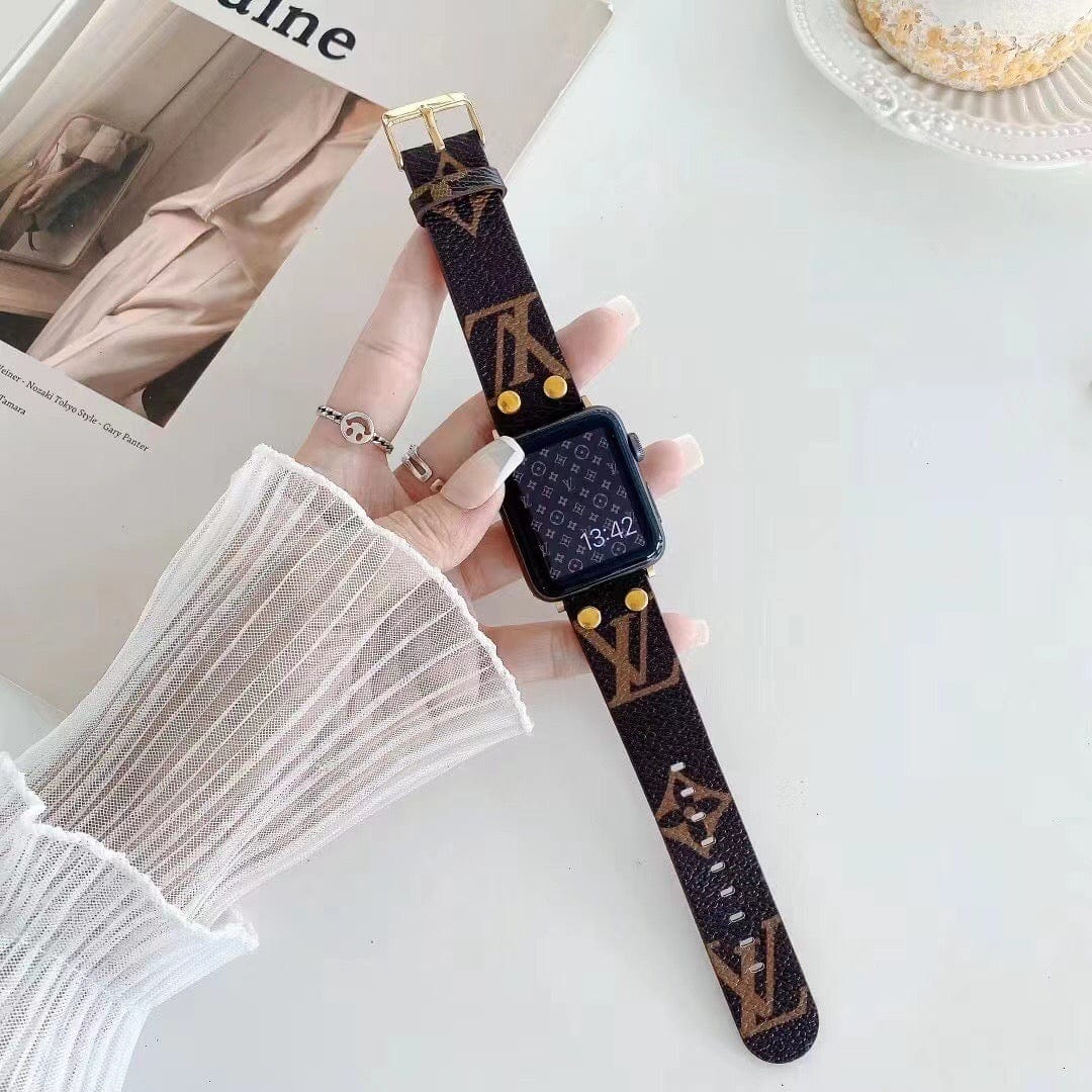 Tunde Store Exotic Leather Louis Vuitton Watch Band 38/40/41/42/44/45/49 mm