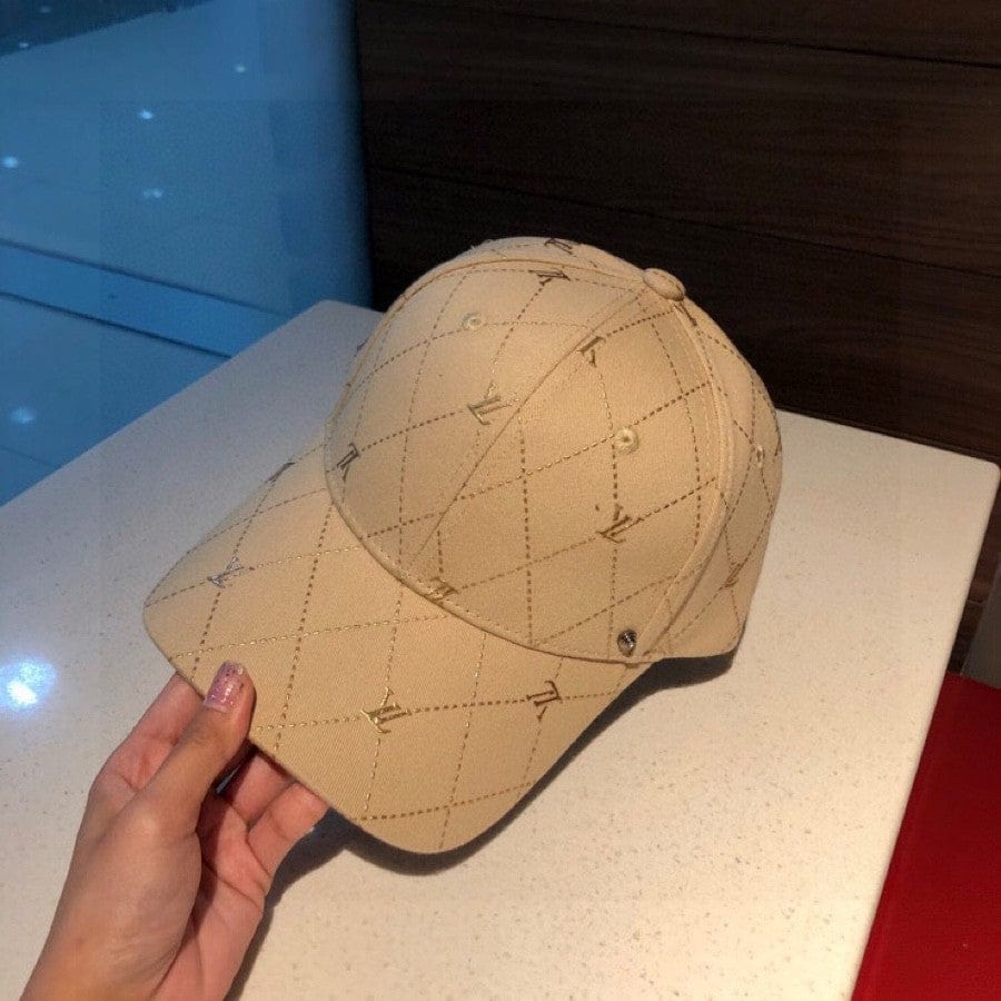Tunde Store Fashioned Louis Vuitton Cap For Men and Women - Beige