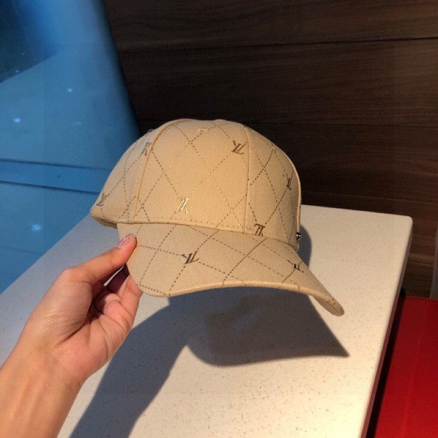 Tunde Store Fashioned Louis Vuitton Cap For Men and Women - Beige