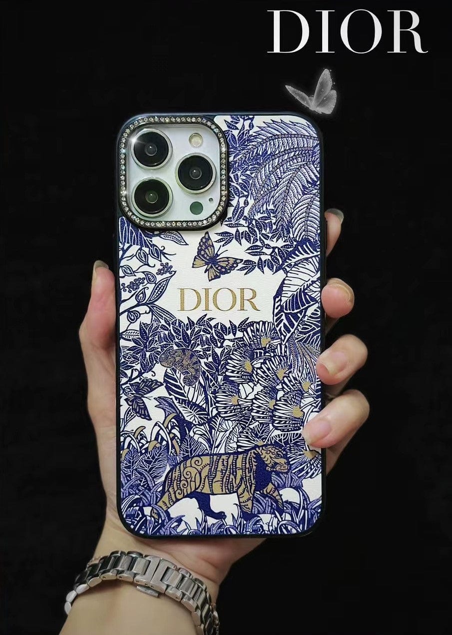Tunde Store Floral Blue iPhone 15 Pro Max Cover