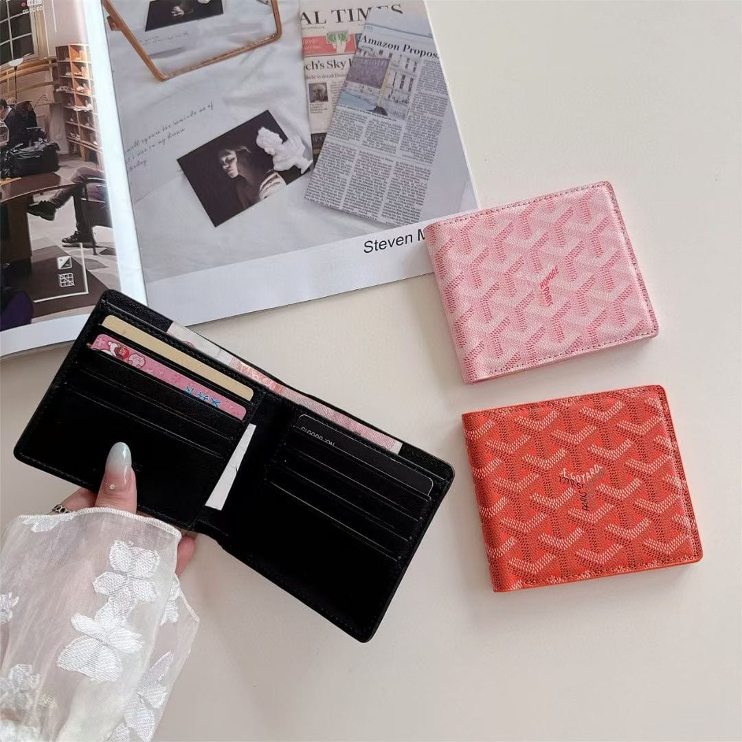 Tunde Store Goyard Monogram Bifold Wallet – Multiple Colors Available