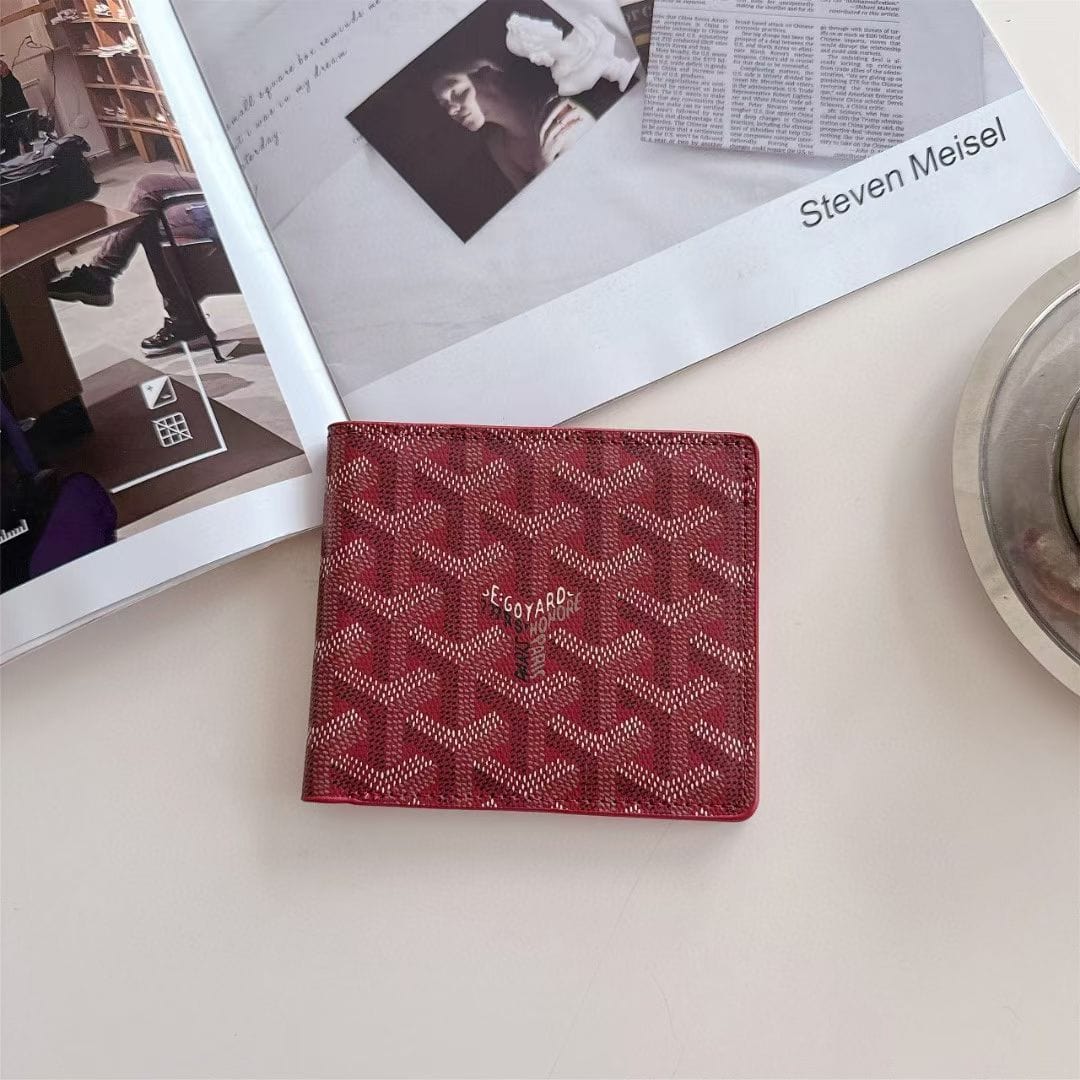 Tunde Store Goyard Monogram Bifold Wallet – Multiple Colors Available