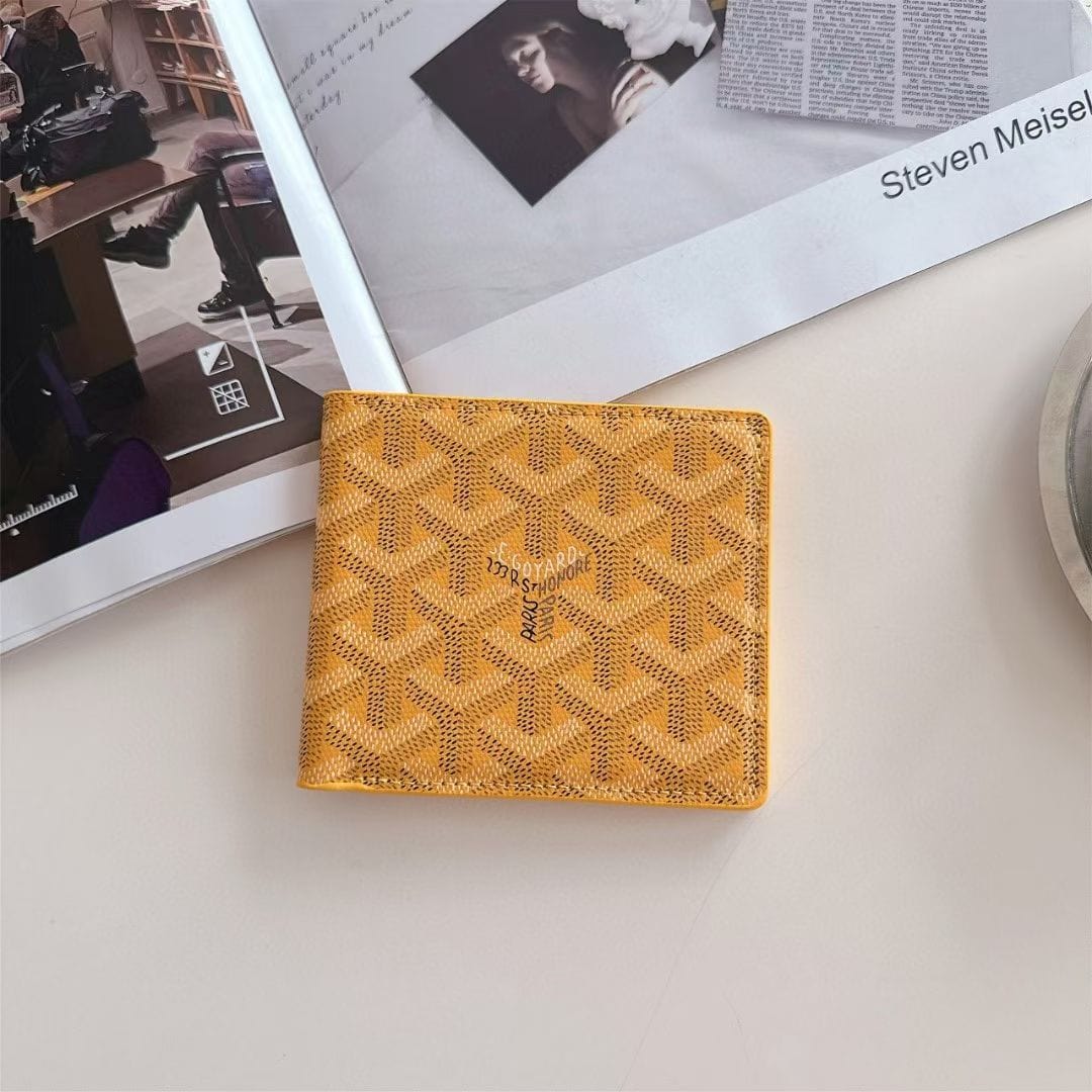 Tunde Store Goyard Monogram Bifold Wallet – Multiple Colors Available