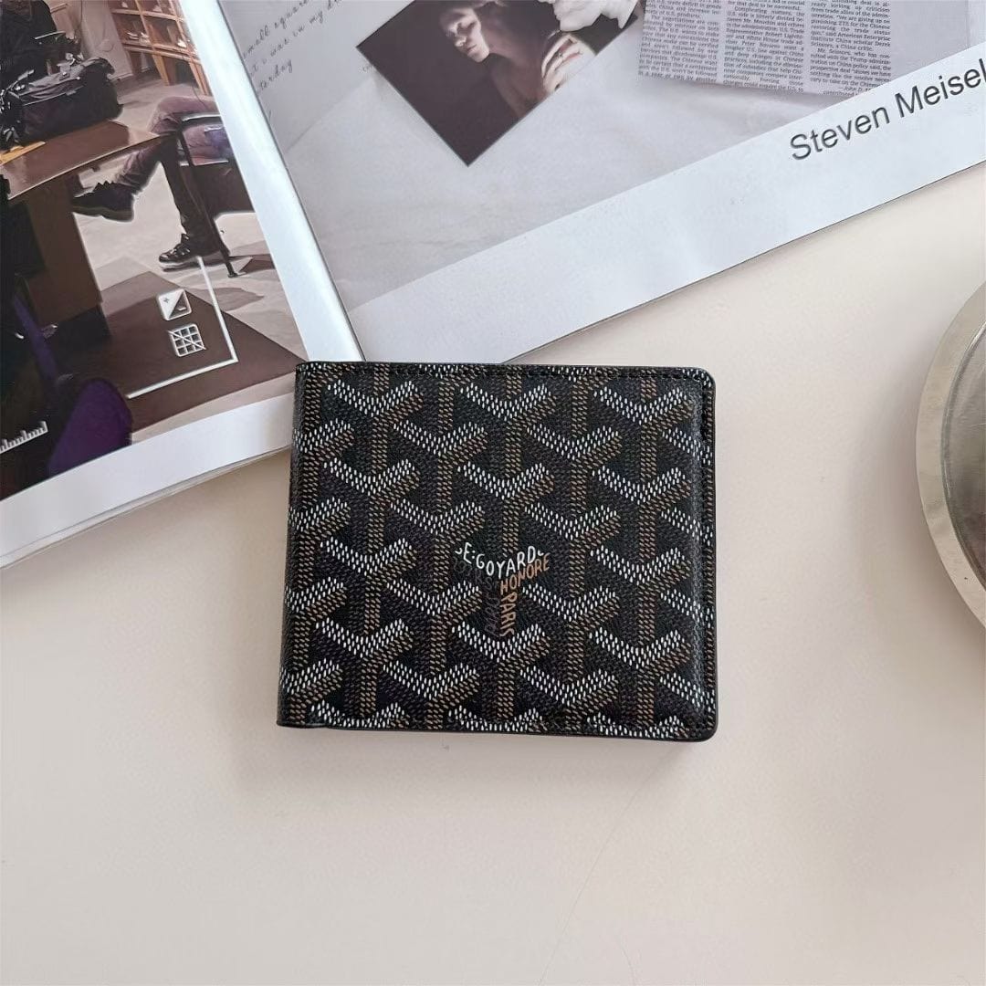Tunde Store Goyard Monogram Bifold Wallet – Multiple Colors Available