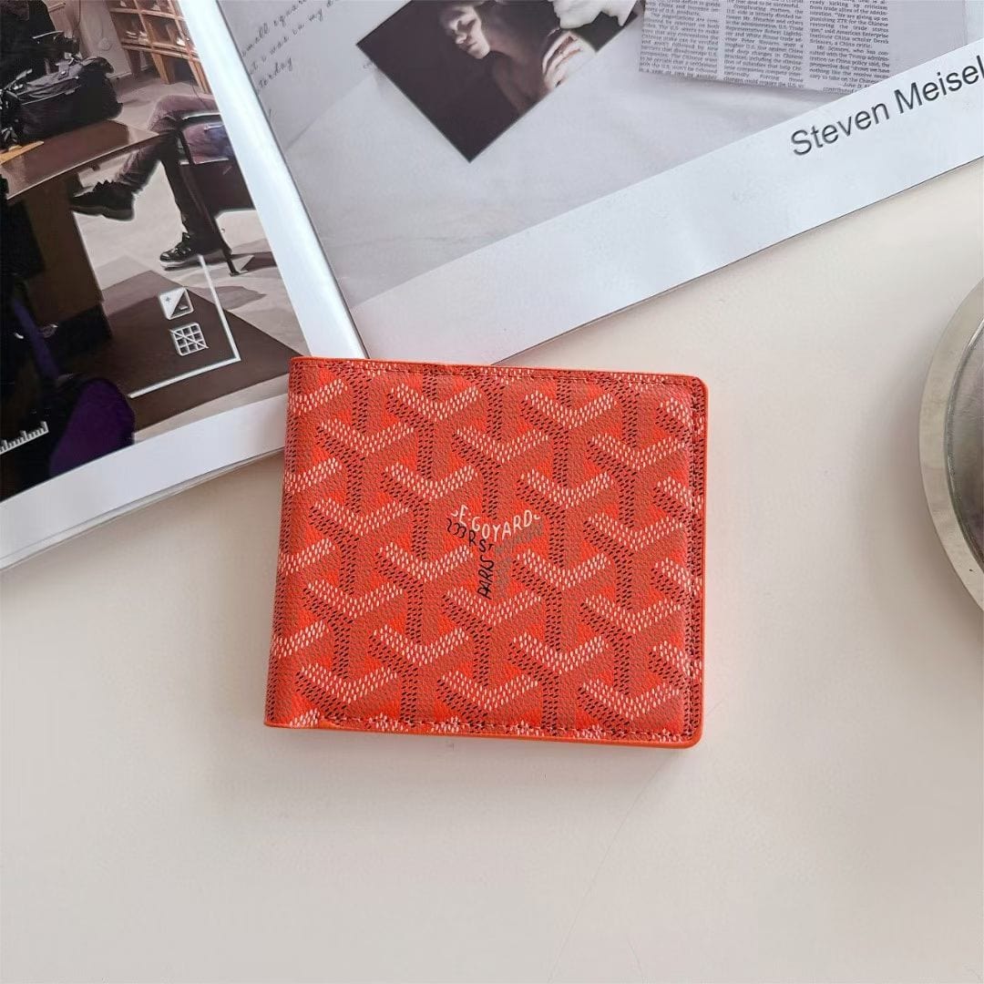 Tunde Store Goyard Monogram Bifold Wallet – Multiple Colors Available