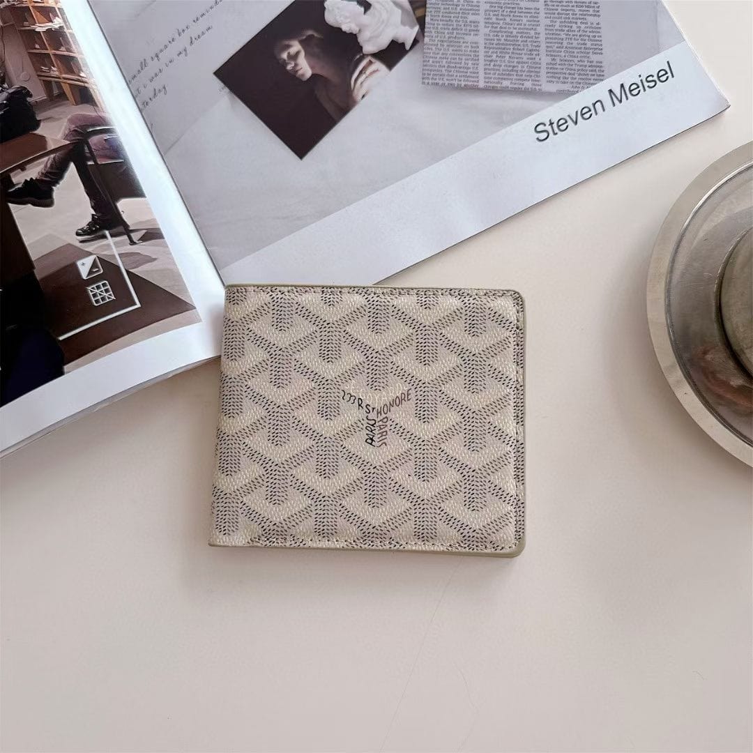 Tunde Store Goyard Monogram Bifold Wallet – Multiple Colors Available