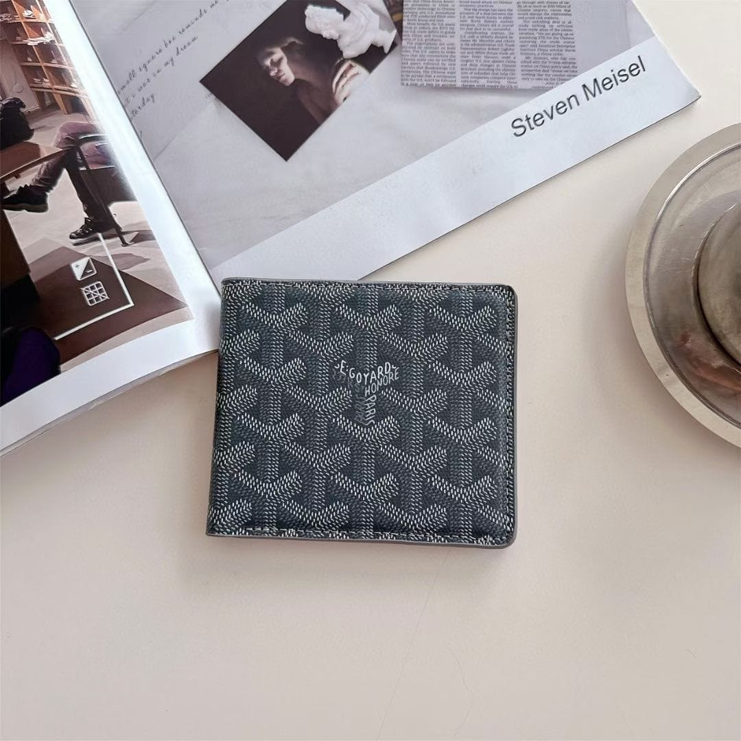 Tunde Store Goyard Monogram Bifold Wallet – Multiple Colors Available