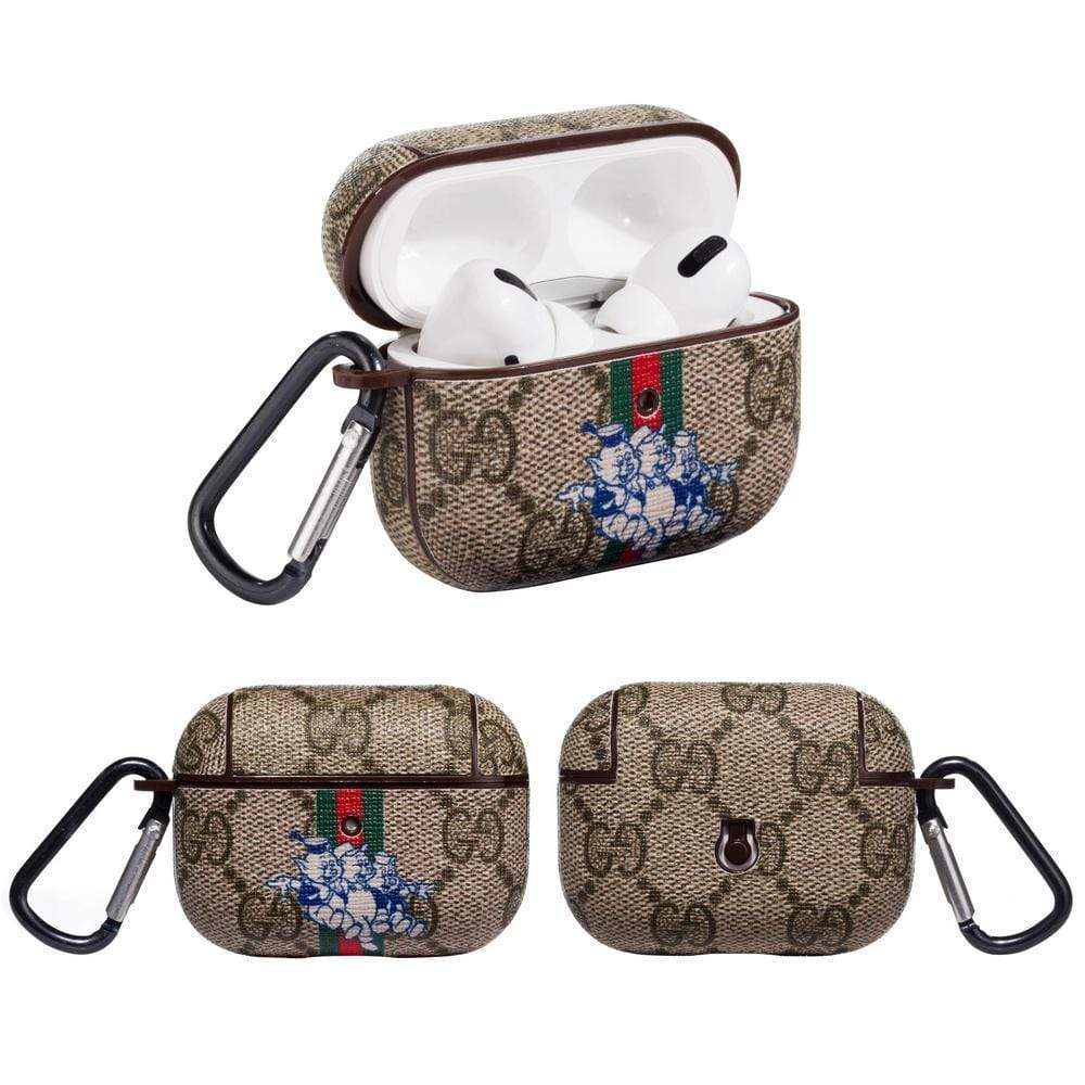 Tunde Store Gucci Airpods Pro Case - Leather Fabric