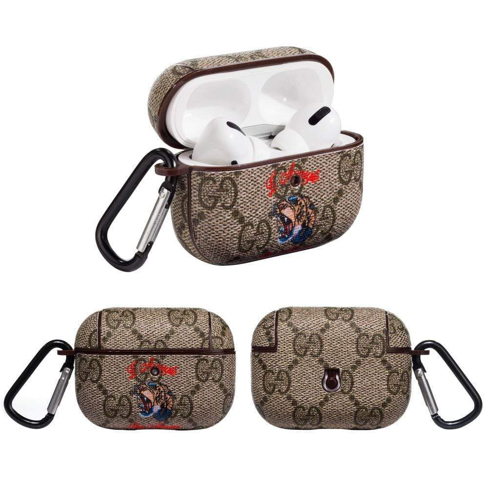 Tunde Store Gucci Airpods Pro Case - Leather Fabric
