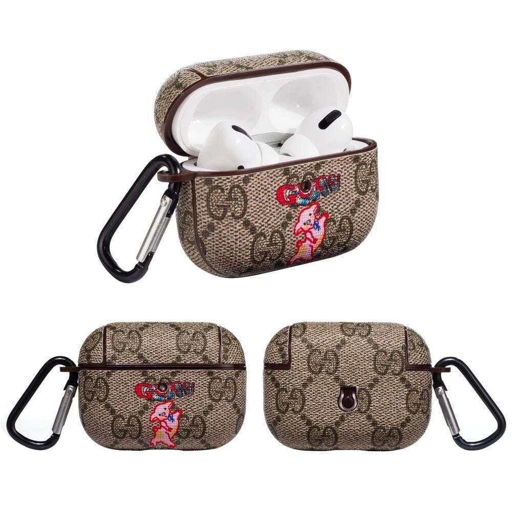 Tunde Store Gucci Airpods Pro Case - Leather Fabric