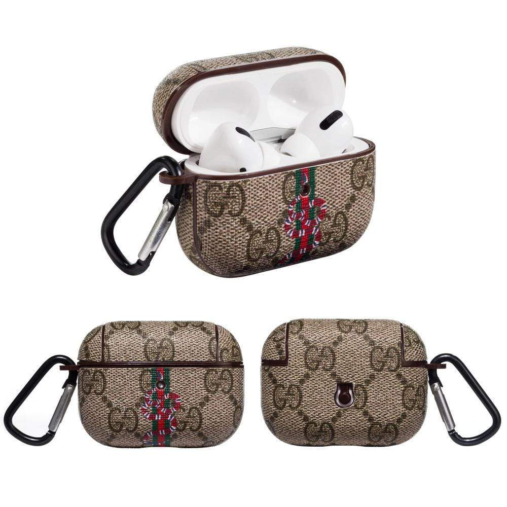 Tunde Store Gucci Airpods Pro Case - Leather Fabric