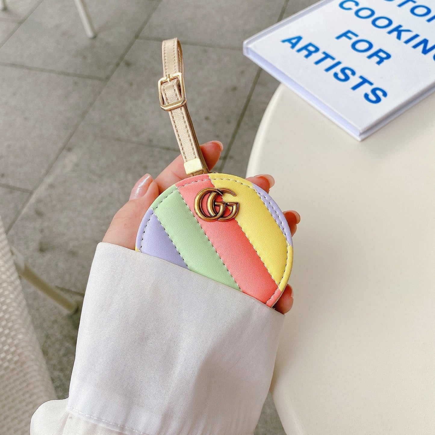 Tunde Store Gucci Airpods Pro Leather Bag