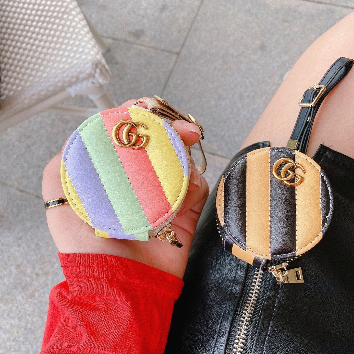 Tunde Store Gucci Airpods Pro Leather Bag