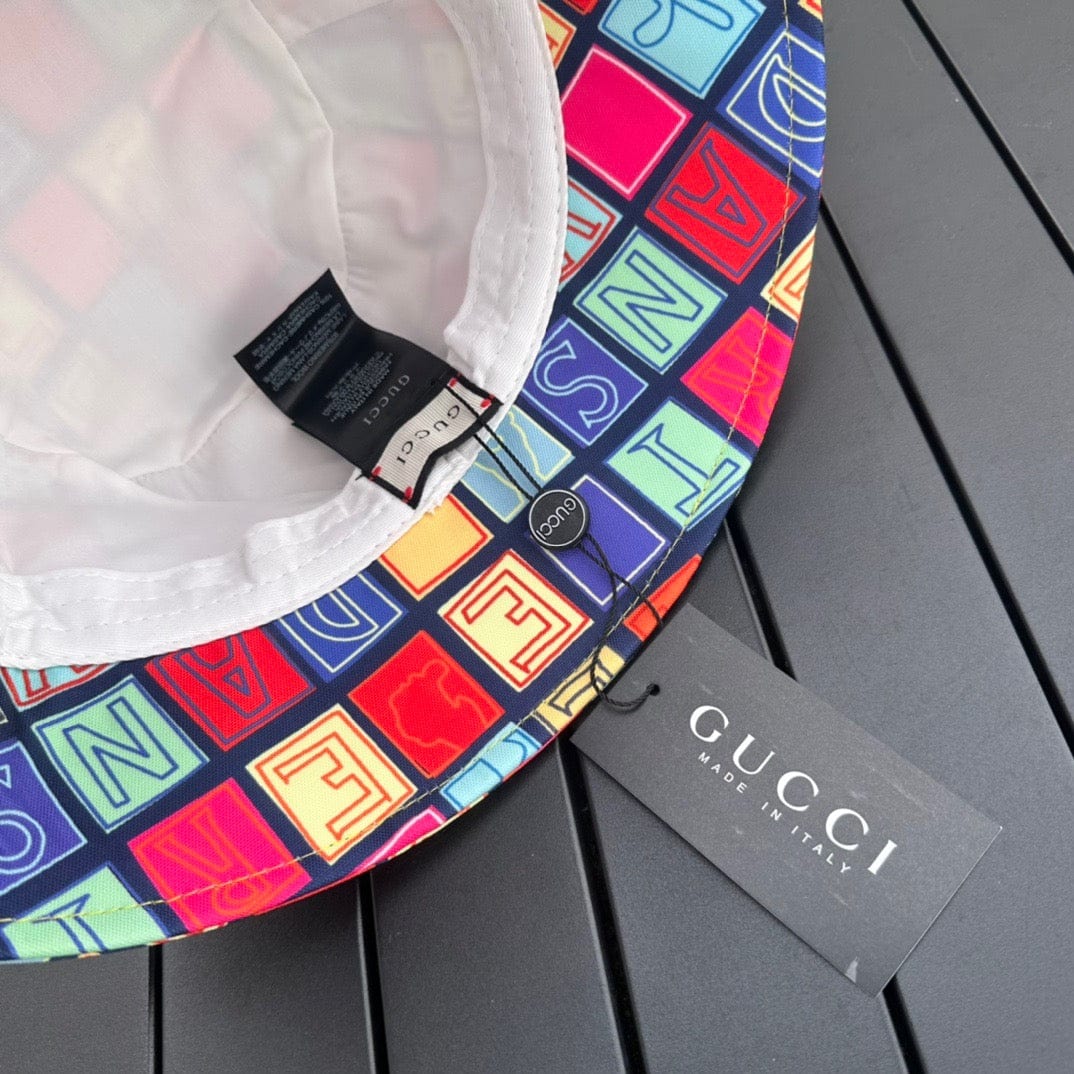 Tunde Store Gucci Artistic Bucket Hat | Expressive and Fashion