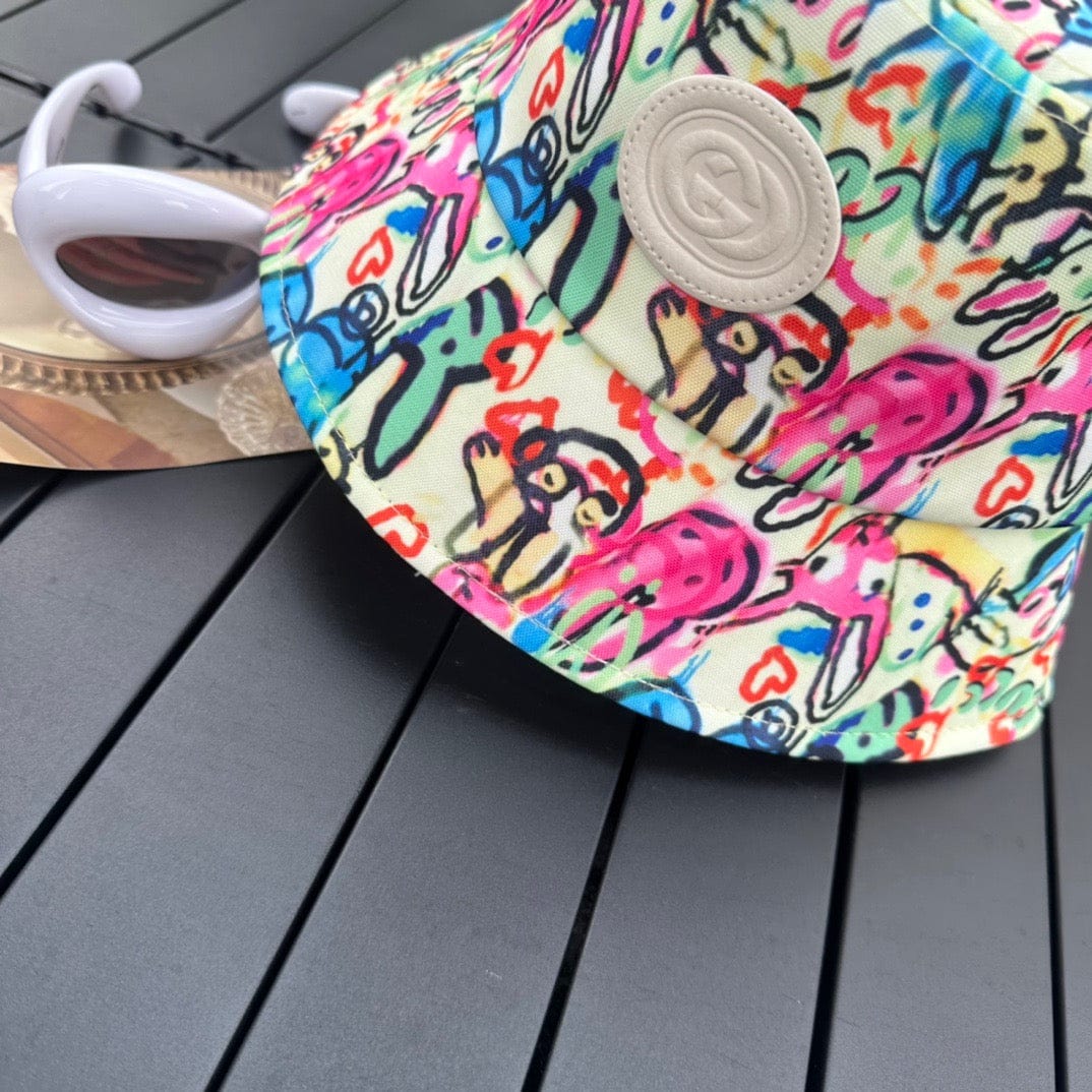 Tunde Store Gucci Artistic Bucket Hat | Expressive and Fashion