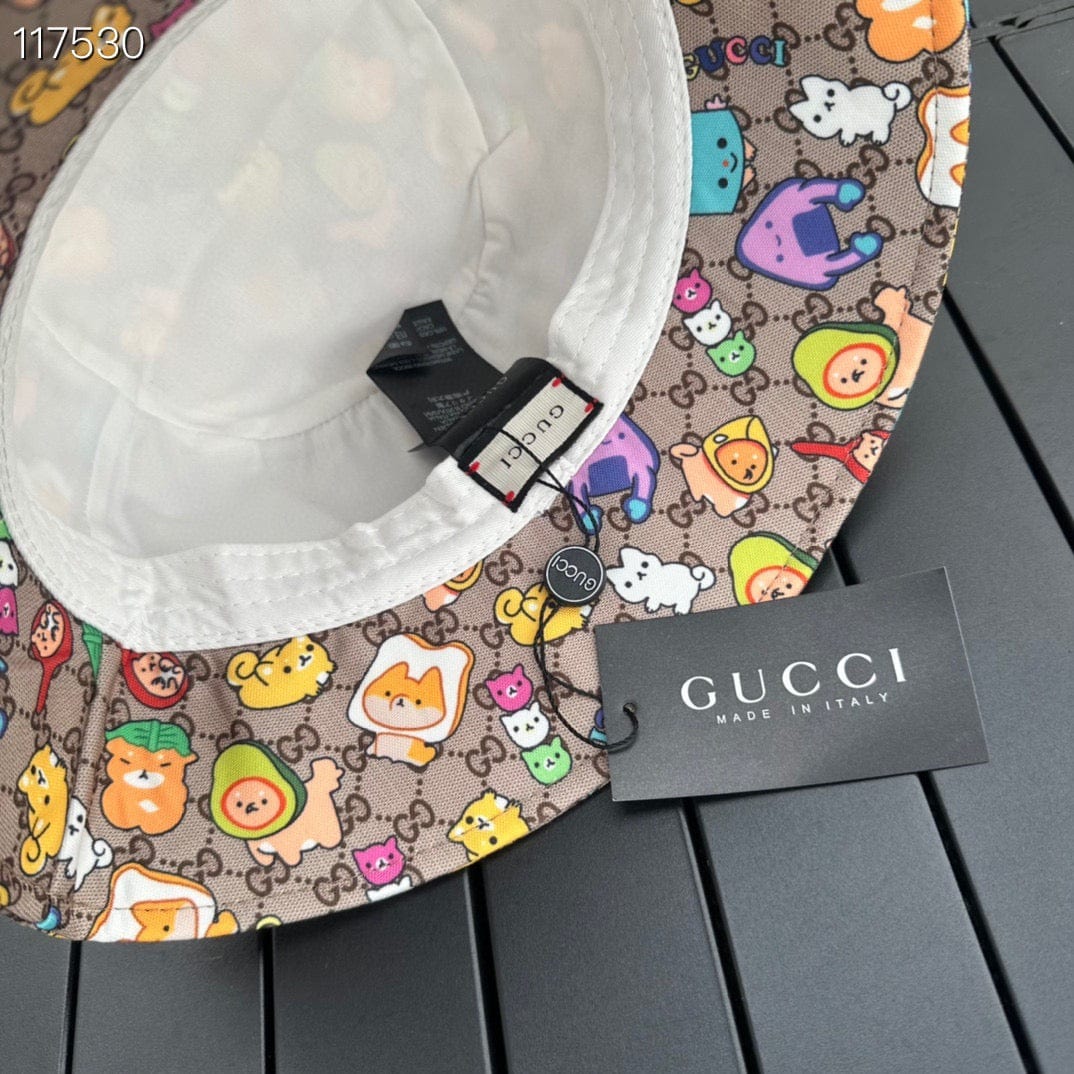 Tunde Store Gucci Artistic Bucket Hat | Expressive and Fashion