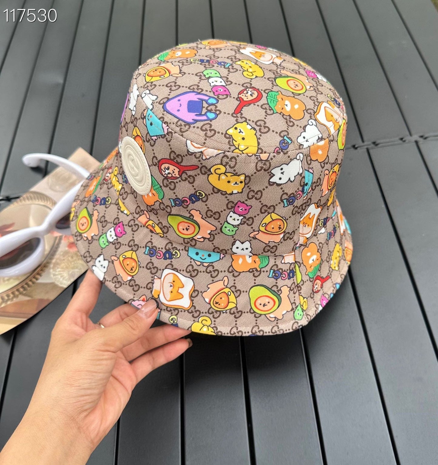 Tunde Store Gucci Artistic Bucket Hat | Expressive and Fashion