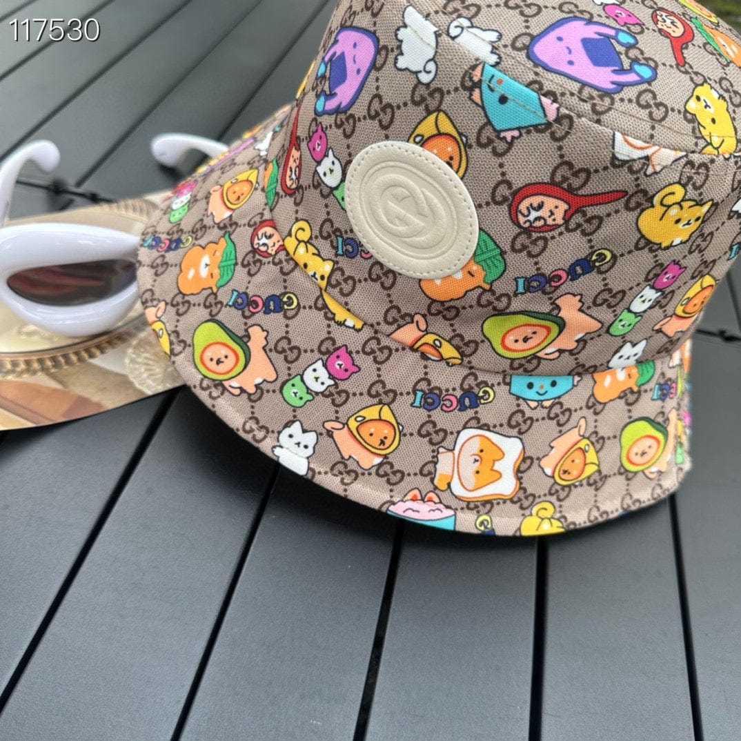 Tunde Store Gucci Artistic Bucket Hat | Expressive and Fashion
