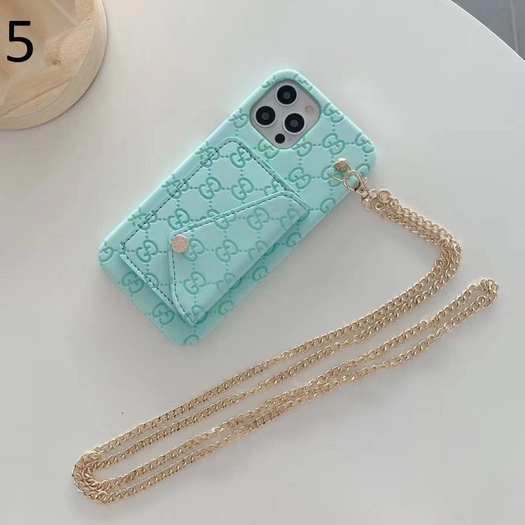 Tunde Store Gucci Back Pocket iPhone 14 Case With Straps