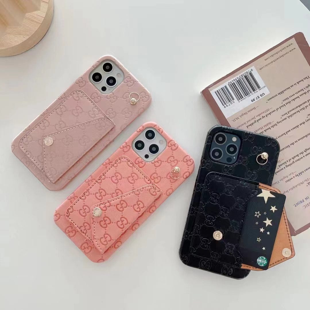 Tunde Store Gucci Back Pocket iPhone 14 Case With Straps