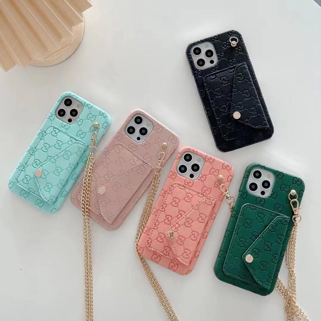 Tunde Store Gucci Back Pocket iPhone 14 Case With Straps