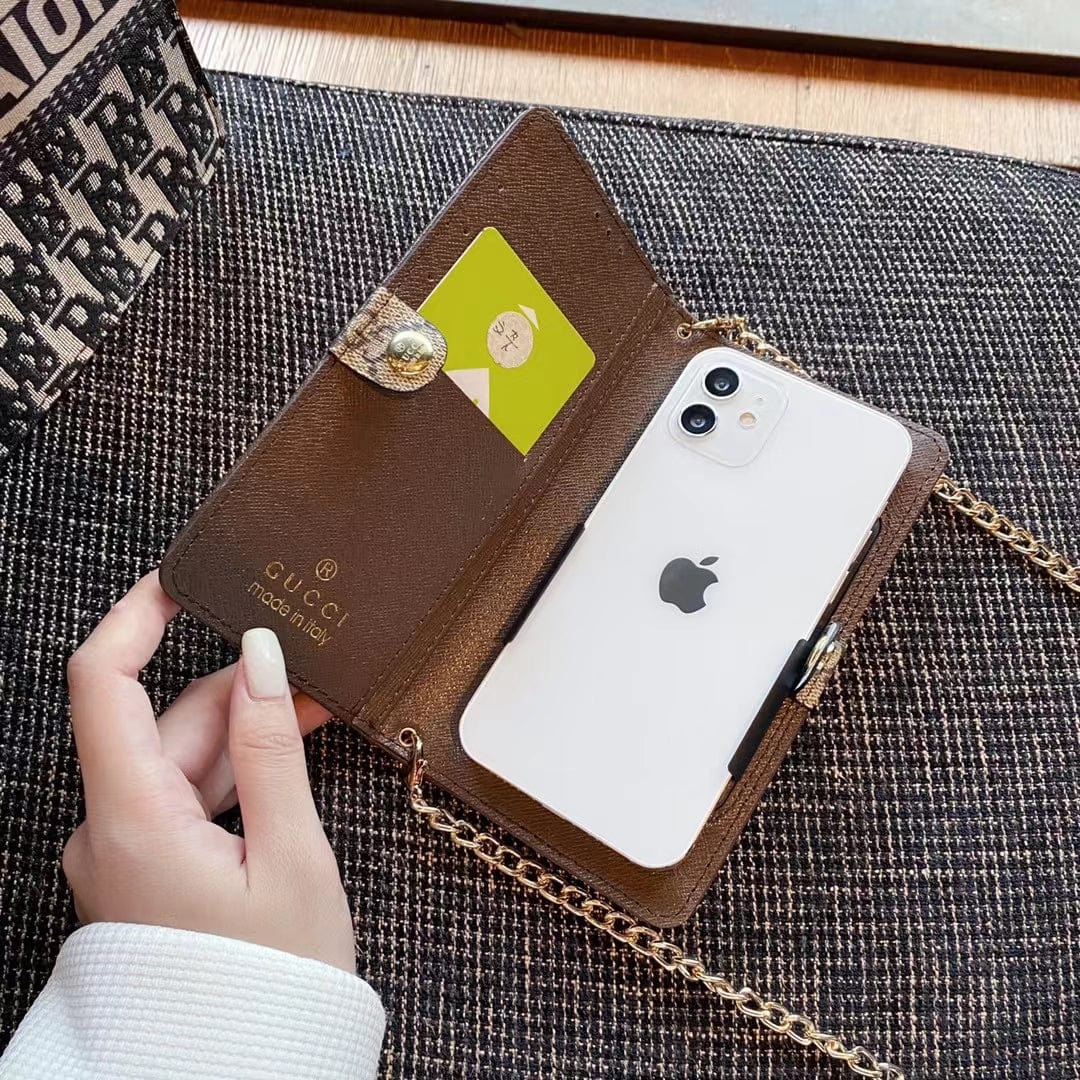 Tunde Store Gucci Essential Carry: The All-in-One iPhone 13 to 16 Case-Wallet