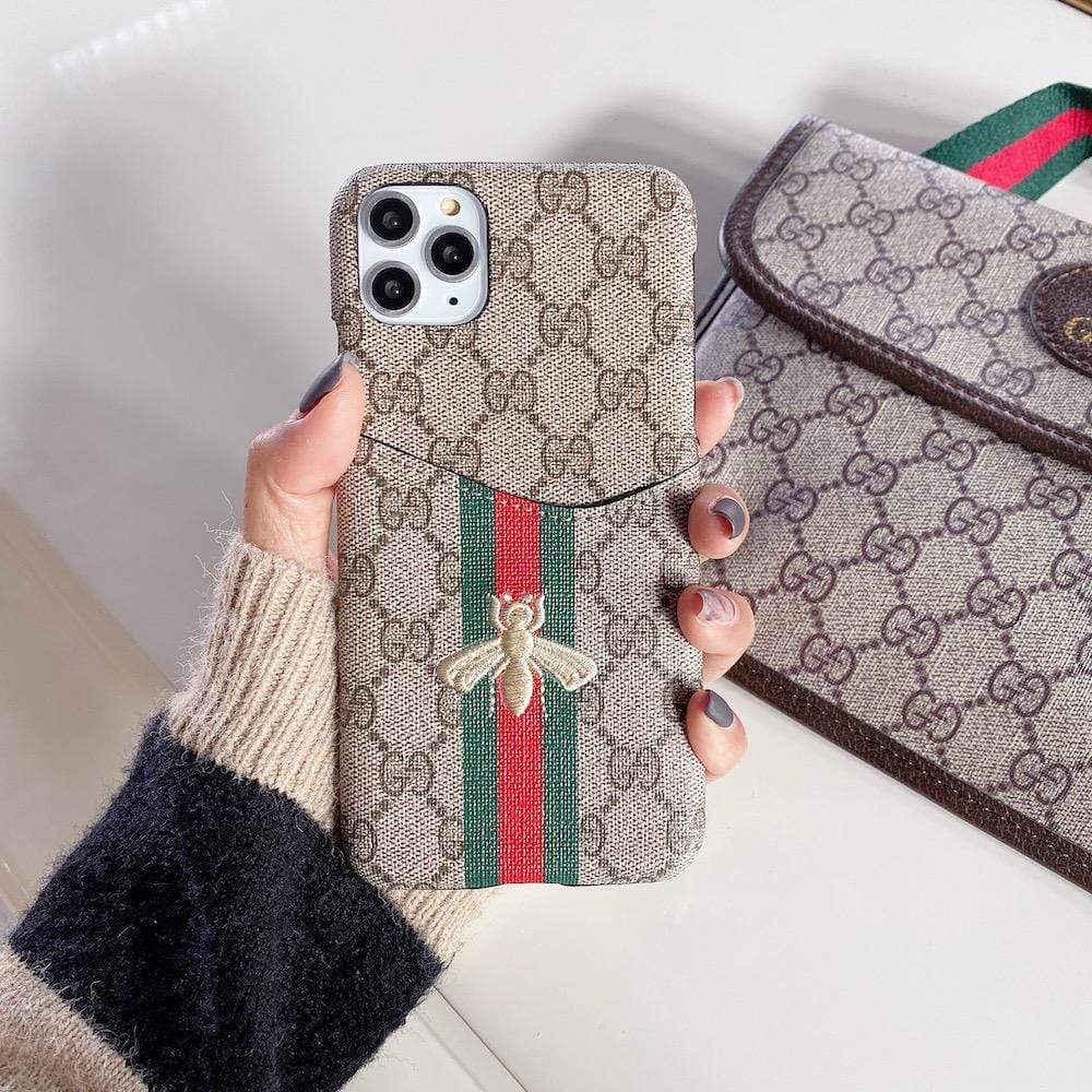 Tunde Store Gucci Iphone Cases With Card Pockets