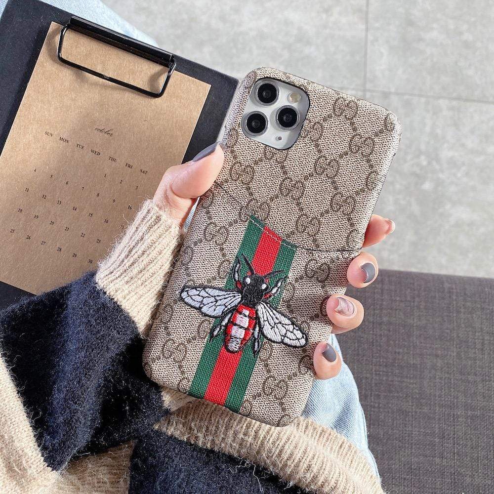 Tunde Store Gucci Iphone Cases With Card Pockets