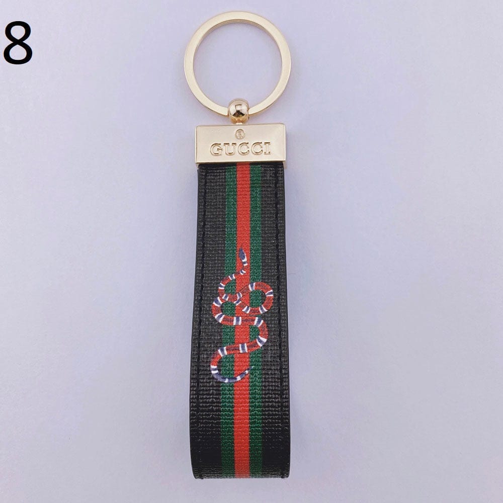 Tunde Store Gucci Leather Keychains