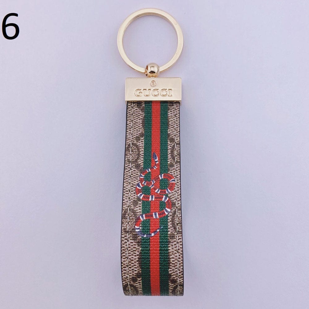 Tunde Store Gucci Leather Keychains