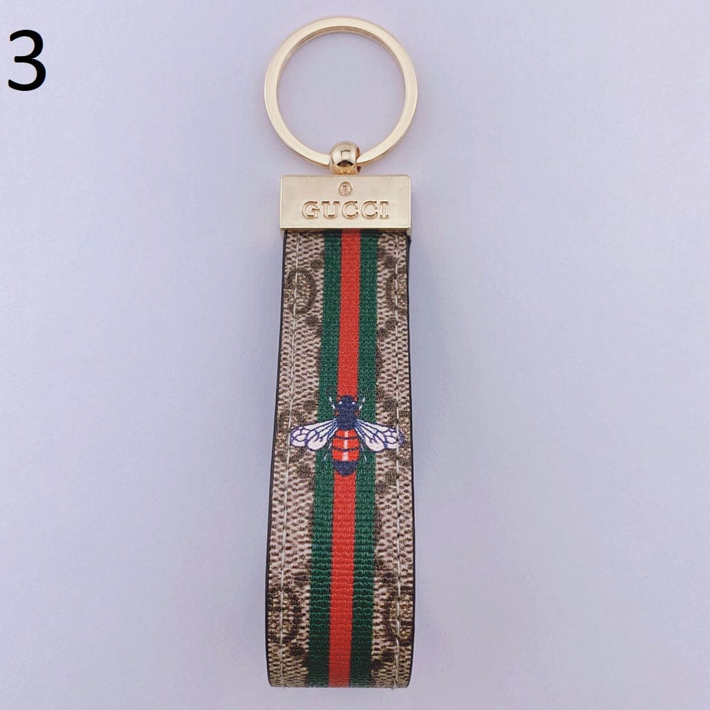 Tunde Store Gucci Leather Keychains
