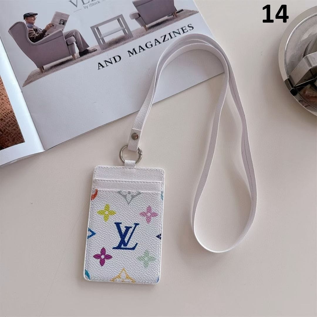 Tunde Store Gucci & Louis Vuitton ID Card Holder with Lanyard