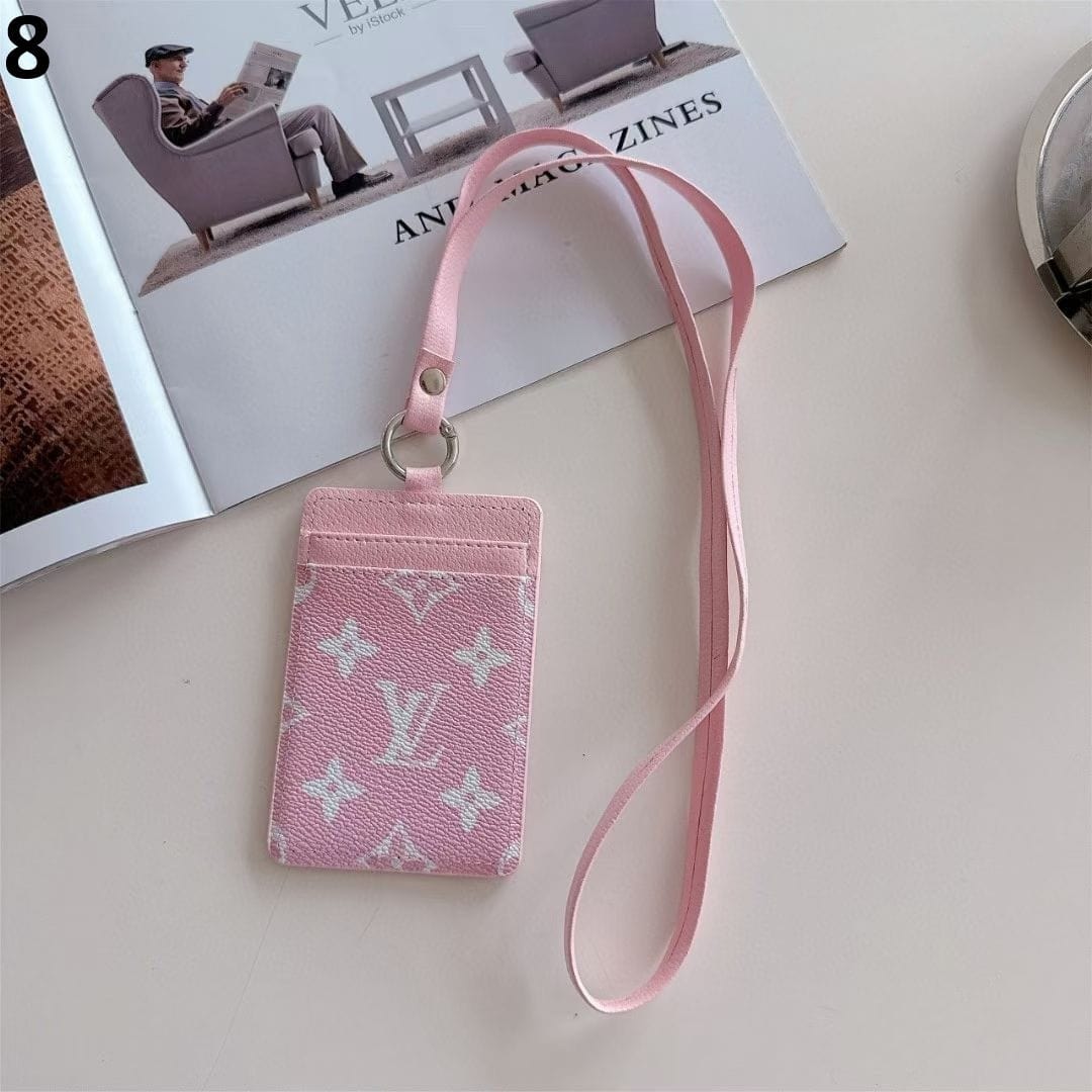 Tunde Store Gucci & Louis Vuitton ID Card Holder with Lanyard