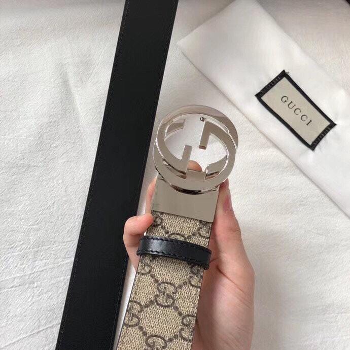 Tunde Store Gucci Timeless Leather Belt - Unique Buckle