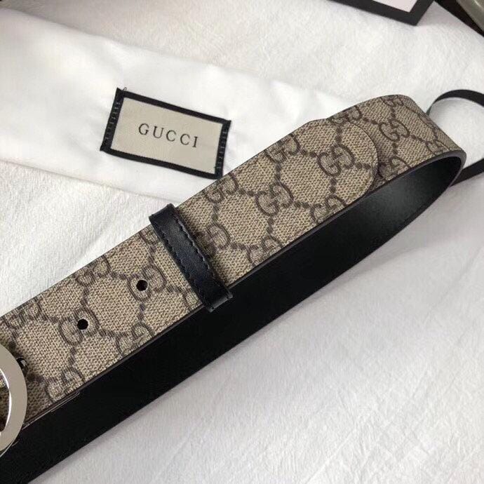 Tunde Store Gucci Timeless Leather Belt - Unique Buckle